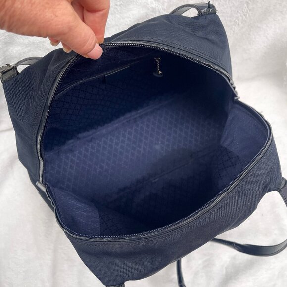 Gucci Vintage Black canvas and leather shoulder bag - Picture 4 of 11